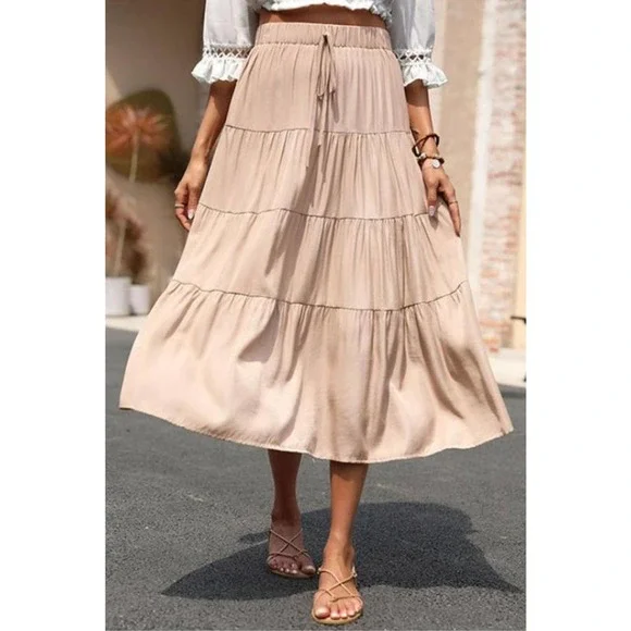 Khaki Skirt - Picture 2 of 6